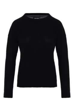 ZADIG & VOLTAIRE ΓΥΝΑΙΚΕΙΑ ΜΠΛΟΥΖΑ JERSEY Μαύρο