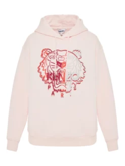 KENZO ΦΟΥΤΕΡ ΜΠΛΟΥΖΑ ΜΕ ΚΟΥΚΟΥΛΑ Ροζ