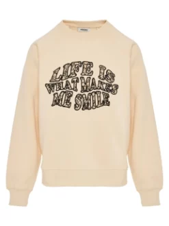 SANDRO ΠΟΥΛΟΒΕΡ ΜΕ ΣΧΕΔΙΟ Εκρού -Γυναικεια Ρουχα Κατάστημα 10 362