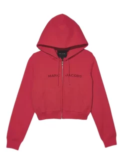 MARC JACOBS ΦΟΥΤΕΡ ΖΑΚΕΤΑ ΜΕ ΚΟΥΚΟΥΛΑ Κόκκινο