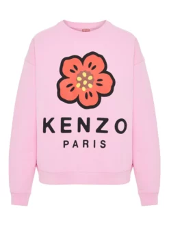 KENZO ΦΟΥΤΕΡ ΜΠΛΟΥΖΑ ΜΕ ΣΧΕΔΙΟ Ροζ