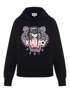 KENZO ΦΟΥΤΕΡ ΜΠΛΟΥΖΑ ΜΕ ΚΟΥΚΟΥΛΑ Μαύρο -Γυναικεια Ρουχα Κατάστημα 10 403