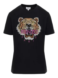 KENZO T-SHIRT ΜΕ ΣΧΕΔΙΟ Μαύρο