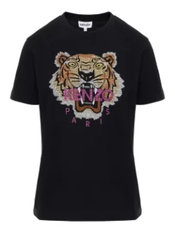 KENZO T-SHIRT ΜΕ ΣΧΕΔΙΟ Μαύρο -Γυναικεια Ρουχα Κατάστημα 10 411
