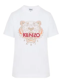 KENZO T-SHIRT ΜΕ ΣΧΕΔΙΟ Λευκό -Γυναικεια Ρουχα Κατάστημα 10 413