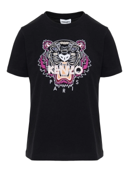 KENZO T-SHIRT ΜΕ ΣΧΕΔΙΟ Μαύρο 4 KENZO T-SHIRT ΜΕ ΣΧΕΔΙΟ Μαύρο - Image 4