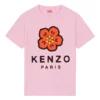 KENZO T-SHIRT ΜΕ ΣΤΑΜΠΑ Ροζ