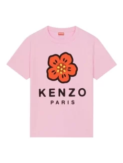 KENZO T-SHIRT ΜΕ ΣΤΑΜΠΑ Ροζ -Γυναικεια Ρουχα Κατάστημα 10 417