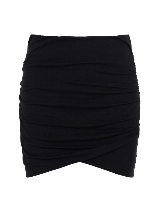 THE KOOPLES ΜΙΝΙ ΕΛΑΣΤΙΚΗ ΦΟΥΣΤΑ Μαύρο 1 THE KOOPLES ΜΙΝΙ ΕΛΑΣΤΙΚΗ ΦΟΥΣΤΑ Μαύρο