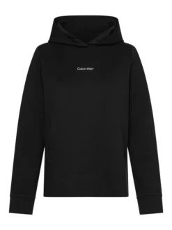 CALVIN KLEIN ΦΟΥΤΕΡ ΜΠΛΟΥΖΑ ΜΕ ΚΟΥΚΟΥΛΑ Μαύρο