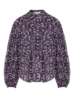 ISABEL MARANT ΕΜΠΡΙΜΕ ΜΠΛΟΥΖΑ SALIKA Μαύρο