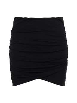 THE KOOPLES ΜΙΝΙ ΕΛΑΣΤΙΚΗ ΦΟΥΣΤΑ Μαύρο 4 THE KOOPLES ΜΙΝΙ ΕΛΑΣΤΙΚΗ ΦΟΥΣΤΑ Μαύρο - Image 4