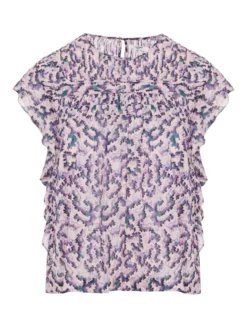 ISABEL MARANT ΕΜΠΡΙΜΕ ΜΟΛΟΥΖΑ ΜΕ ΒΟΛΑΝ ILAYONA Εκρού