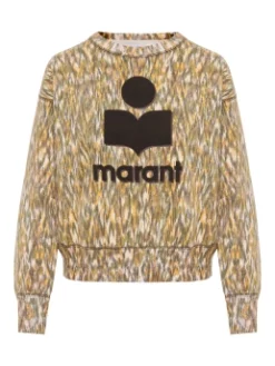 ISABEL MARANT ΕΜΠΡΙΜΕ ΦΟΥΤΕΡ ΜΠΛΟΥΖΑ MOBYLI Κίτρινο -Γυναικεια Ρουχα Κατάστημα 10 433