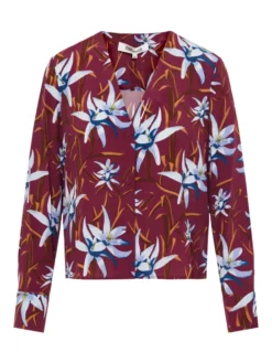 DIANE VON FURSTENBERG ΕΜΠΡΙΜΕ ΠΟΥΚΑΜΙΣΟ PENNY Μπορντό