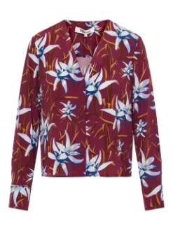 DIANE VON FURSTENBERG ΕΜΠΡΙΜΕ ΠΟΥΚΑΜΙΣΟ PENNY Μπορντό 9 DIANE VON FURSTENBERG ΕΜΠΡΙΜΕ ΠΟΥΚΑΜΙΣΟ PENNY Μπορντό -Γυναικεια Ρουχα Κατάστημα 10 439