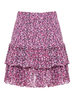 ISABEL MARANT ΜΙΝΙ ΦΟΥΣΤΑ ΜΕ ΒΟΛΑΝ NAOMI Μωβ 4 ISABEL MARANT ΜΙΝΙ ΦΟΥΣΤΑ ΜΕ ΒΟΛΑΝ NAOMI Μωβ - Image 4