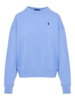 POLO RALPH LAUREN ΦΟΥΤΕΡ ΜΠΛΟΥΖΑ ΜΕ ΣΧΕΔΙΟ Γαλάζιο