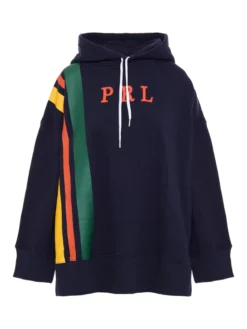 POLO RALPH LAUREN OVERSIZED ΦΟΥΤΕΡ ΜΠΛΟΥΖΑ Μπλε
