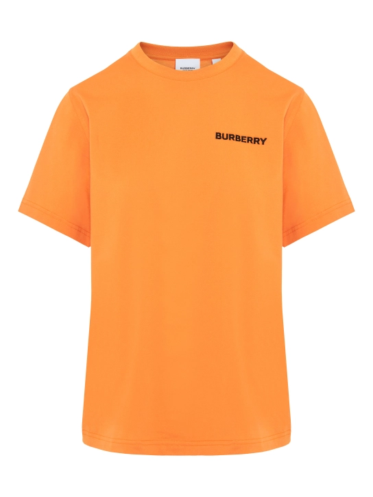 BURBERRY ΓΥΝΑΙΚΕΙΟ T-SHIRT ΜΕ ΛΟΓΟΤΥΠΟ Πορτοκαλί 1 BURBERRY ΓΥΝΑΙΚΕΙΟ T-SHIRT ΜΕ ΛΟΓΟΤΥΠΟ Πορτοκαλί
