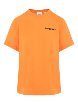 BURBERRY ΓΥΝΑΙΚΕΙΟ T-SHIRT ΜΕ ΛΟΓΟΤΥΠΟ Πορτοκαλί 4 BURBERRY ΓΥΝΑΙΚΕΙΟ T-SHIRT ΜΕ ΛΟΓΟΤΥΠΟ Πορτοκαλί - Image 4