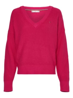 TOMMY HILFIGER ΓΥΝΑΙΚΕΙΟ ΠΟΥΛΟΒΕΡ Φούξια