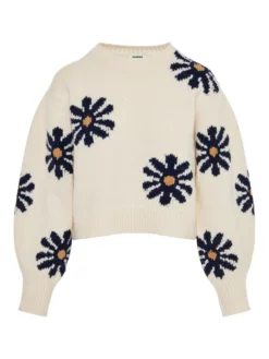 SANDRO ΠΛΕΚΤΟ ΠΟΥΛΟΒΕΡ Εκρού