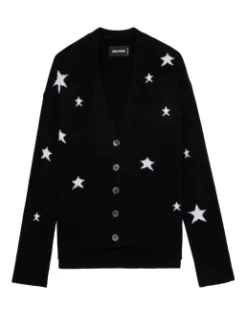 ZADIG & VOLTAIRE ΖΑΚΕΤΑ ΜΕ ΜΟΤΙΒΟ Μαύρο -Γυναικεια Ρουχα Κατάστημα 10 485