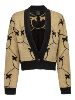 PINKO CROPPED ΖΑΚΕΤΑ ΜΕ ΜΟΤΙΒΟ Χρυσό 12 PINKO CROPPED ΖΑΚΕΤΑ ΜΕ ΜΟΤΙΒΟ Χρυσό -Γυναικεια Ρουχα Κατάστημα 10 487