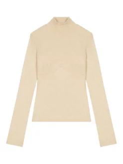 MAJE ΓΥΝΑΙΚΕΙΟ ΠΟΥΛΟΒΕΡ Μπεζ