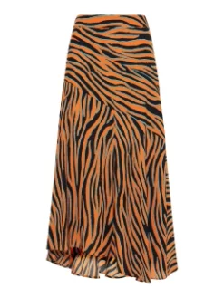 DIANE VON FURSTENBERG ΑΣΣΥΜΕΤΡΗ ΦΟΥΣΤΑ LILO Πολύχρωμο -Γυναικεια Ρουχα Κατάστημα 10 53