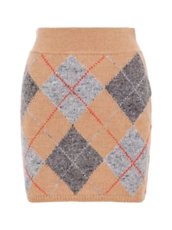 POLO RALPH LAUREN ΠΛΕΚΤΗ ΜΙΝΙ ΦΟΥΣΤΑ Μπεζ