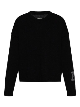 ZADIG & VOLTAIRE ΓΥΝΑΙΚΕΙΟ ΠΟΥΛΟΒΕΡ Μαύρο 5 ZADIG & VOLTAIRE ΓΥΝΑΙΚΕΙΟ ΠΟΥΛΟΒΕΡ Μαύρο - Image 5