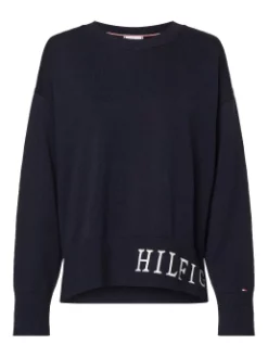 TOMMY HILFIGER ΠΟΥΛΟΒΕΡ ΜΕ ΛΟΓΟΤΥΠΟ Μπλε 12 TOMMY HILFIGER ΠΟΥΛΟΒΕΡ ΜΕ ΛΟΓΟΤΥΠΟ Μπλε -Γυναικεια Ρουχα Κατάστημα 10 555