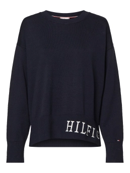 TOMMY HILFIGER ΠΟΥΛΟΒΕΡ ΜΕ ΛΟΓΟΤΥΠΟ Μπλε 5 TOMMY HILFIGER ΠΟΥΛΟΒΕΡ ΜΕ ΛΟΓΟΤΥΠΟ Μπλε - Image 5