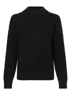 TOMMY HILFIGER ΓΥΝΑΙΚΕΙΟ ΠΟΥΛΟΒΕΡ Μαύρο