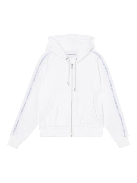 CALVIN KLEIN ΓΥΝΑΙΚΕΙΑ ΖΑΚΕΤΑ ΜΕ ΚΟΥΚΟΥΛΑ Λευκό 1 CALVIN KLEIN ΓΥΝΑΙΚΕΙΑ ΖΑΚΕΤΑ ΜΕ ΚΟΥΚΟΥΛΑ Λευκό