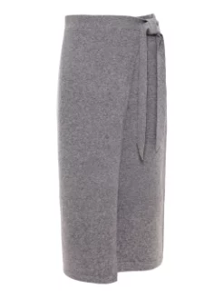 POLO RALPH LAUREN ΚΡΟΥΑΖΕ MIDI ΦΟΥΣΤΑ Γκρι -Γυναικεια Ρουχα Κατάστημα 10 57