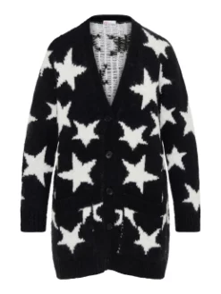 RED VALENTINO ΕΜΠΡΙΜΕ OVERSIZED ΖΑΚΕΤΑ Μαύρο -Γυναικεια Ρουχα Κατάστημα 10 577