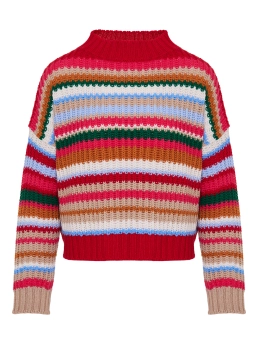 MAX MARA WEEKEND ΡΙΓΕ ΠΟΥΛΟΒΕΡ Ριγέ 4 MAX MARA WEEKEND ΡΙΓΕ ΠΟΥΛΟΒΕΡ Ριγέ - Image 4