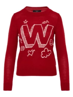 MAX MARA WEEKEND ΠΟΥΛΟΒΕΡ ΜΕ ΣΧΕΔΙΟ Κόκκινο 9 MAX MARA WEEKEND ΠΟΥΛΟΒΕΡ ΜΕ ΣΧΕΔΙΟ Κόκκινο -Γυναικεια Ρουχα Κατάστημα 10 587