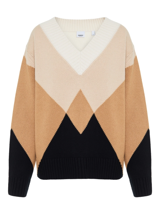 BURBERRY OVERSIZED ΠΟΥΛΟΒΕΡ Μπεζ 1 BURBERRY OVERSIZED ΠΟΥΛΟΒΕΡ Μπεζ