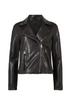 ALL SAINTS FAUX LEATHER BIKER JACKET Μαύρο 12 ALL SAINTS FAUX LEATHER BIKER JACKET Μαύρο -Γυναικεια Ρουχα Κατάστημα 10 599