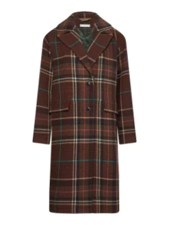 TOMMY HILFIGER ΚΑΡΟ ΜΑΚΡΥ ΠΑΛΤΟ Καφέ 9 TOMMY HILFIGER ΚΑΡΟ ΜΑΚΡΥ ΠΑΛΤΟ Καφέ -Γυναικεια Ρουχα Κατάστημα 10 605