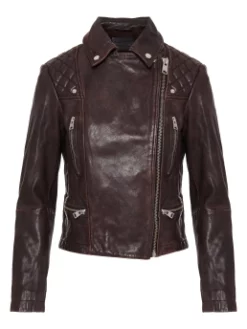 ALL SAINTS ΔΕΡΜΑΤΙΝΟ BIKER JACKET Καφέ 12 ALL SAINTS ΔΕΡΜΑΤΙΝΟ BIKER JACKET Καφέ -Γυναικεια Ρουχα Κατάστημα 10 607