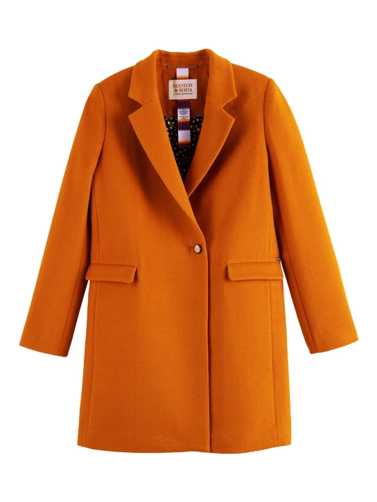 SCOTCH & SODA ΓΥΝΑΙΚΕΙΟ ΠΑΛΤΟ Πορτοκαλί 1 SCOTCH & SODA ΓΥΝΑΙΚΕΙΟ ΠΑΛΤΟ Πορτοκαλί