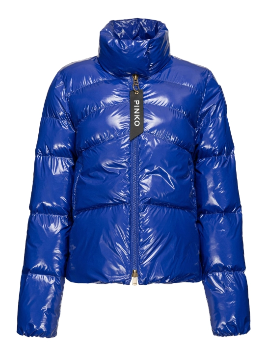 PINKO ΚΑΠΙΤΟΝΕ ΜΠΟΥΦΑΝ Μπλε 1 PINKO ΚΑΠΙΤΟΝΕ ΜΠΟΥΦΑΝ Μπλε