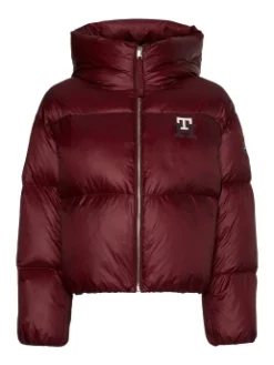 TOMMY HILFIGER ΓΥΝΑΙΚΕΙΟ ΚΑΠΙΤΟΝΕ ΜΠΟΥΦΑΝ Μπορντό 9 TOMMY HILFIGER ΓΥΝΑΙΚΕΙΟ ΚΑΠΙΤΟΝΕ ΜΠΟΥΦΑΝ Μπορντό -Γυναικεια Ρουχα Κατάστημα 10 621