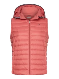 TOMMY HILFIGER ΑΜΑΝΙΚΟ ΚΑΠΙΤΟΝΕ ΜΠΟΥΦΑΝ Ροζ -Γυναικεια Ρουχα Κατάστημα 10 625