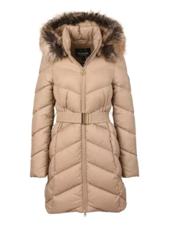 BARBOUR INTERNATIONAL ΓΥΝΑΙΚΕΙΟ ΜΠΟΥΦΑΝ Μπεζ